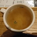 キッチン サクラ - スープ：グリルハンバーグセット