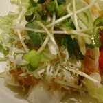 キッチン サクラ - サラダ（アップ）：グリルハンバーグセット