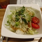 キッチン サクラ - サラダ：グリルハンバーグセット