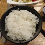 キッチン サクラ - ライス（お代わり自由）：グリルハンバーグセット