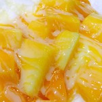 冰讃 - マンゴー雪花冰　アップ