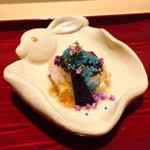 銀座 しのはら - 赤座海老と牡丹