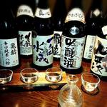 バッカス - 欲張り日本酒6種類飲み比べセット　1500円