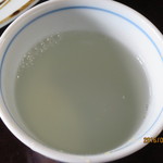 職人館 - 蕎麦湯アップ