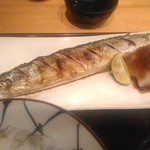 双寿 - 秋刀魚塩焼き