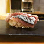 鮨 はしもと - 2016/9_鰺