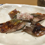 鮨 はしもと - 2016/9_秋刀魚の一夜干し