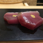 鮨 はしもと - 2016/9_藁で燻した鰹