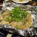 いさおや - 秋鮭とキノコのホイル焼き