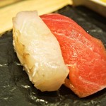 Sushi Sakae - 平目、中トロ