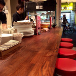 イタリアンバール ミーオ - カウンター風景。