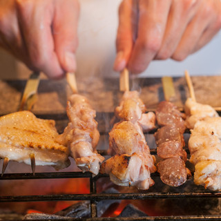 七谷赤地鶏を使った鶏料理