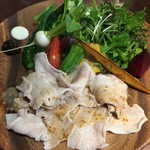 ランチ  サラダプレート+豚のしゃぶしゃぶ 1000円