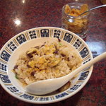 肉料理 荒川 - このガーリックチップが絶品です