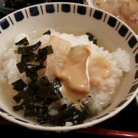 ワノフ - 最後は昆布のきいた出汁をかけてサラサラといただきました