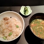 のびる - ソイの炊き込みご飯