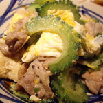 旬菜処 びいどろ - 寿美寿味豚（ズミズミブタ）のゴーヤーちゃんぷるー