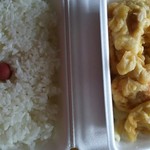 ほっかほっか八幡 - とり天弁当  450円  カラッと揚がって ガッツリ頂き