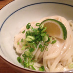 唄う稲穂 - 稲穂しょうゆうどん。だし醤油で、こちらもシンプルに。