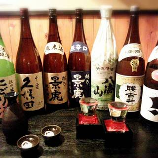 こだわりの”日本酒”と焼酎・カクテルなど多様にラインナップ