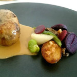 ラ クレリエール - カイユロワイヤルのファルシ、成型の美しさ、味も間違いない