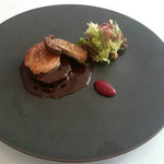 ラ クレリエール - 子鹿のロワイヤル、フォアグラにセップ