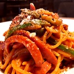 holy - チョリソーとピーマンのナポリタン