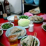 豚足のかどや - カウンター席