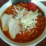 やまがたらーめん きたもと屋 - 辛味噌ラーメン大盛1辛