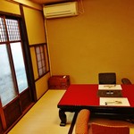 祇園 みずおか - ２階のお座敷席の様子～♪(^o^)丿