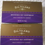 Big Island Candies - 2016年の｢マカダミアナッツショートブレッド､ミルクチョコレートディップド｣＄8.25×2