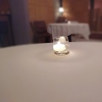 フランス料理 壺中天 - 蝋燭がオシャレ