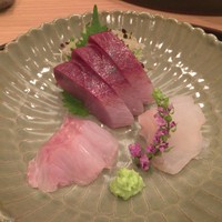 新富 なぐも - お造り三種