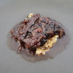 ラ クレリエール - 鰻 トリュフ マデラ酒 ポルト酒 トリュフのかき卵
      リゾット
      