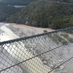 十津川上湯温泉旅館　神湯荘 - 吊り橋からの眺め