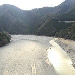 十津川上湯温泉旅館　神湯荘 - 吊り橋からの眺め