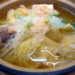 居酒屋だいだい - ちょこっと鍋（あんこう・かに）