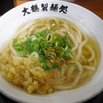 朝打ちうどん　大鶴製麺処 - 温玉かけ　350円