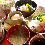 旬の味 まねき - 小京都膳のアップ