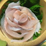 女王あまごのお造りUP