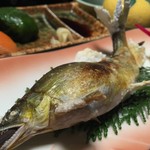 子持ち鮎の塩焼き