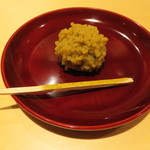 銀座 しのはら - 長野の利平栗の栗きんとん2