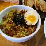 麺厨房 かくれ屋 - ネギチャ丼です。