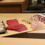 寿しの吉乃 - 握りの食材☆