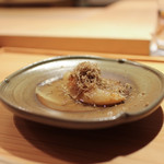 寿しの吉乃 - 焼フカヒレ トリュフかけ☆