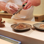 寿しの吉乃 - フカヒレにトリュフを☆