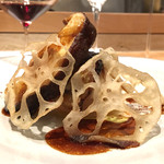 SUGALABO - 2016/9_のどぐろと椎茸の王様、蓮根