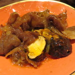 鳥茂 - 和牛サーロインのすき焼き、松茸と3