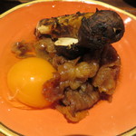 鳥茂 - 和牛サーロインのすき焼き、松茸と2