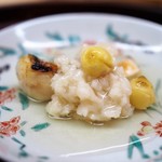 松川 - ぐじ蓮蒸し　蓮の実
      